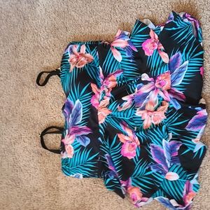 Island Waves swimsuit tank top